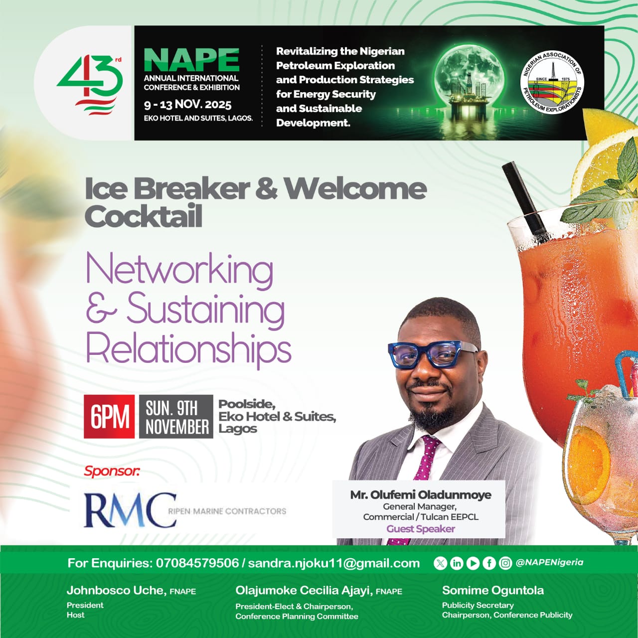Ice Breaker & Welcome Cocktail