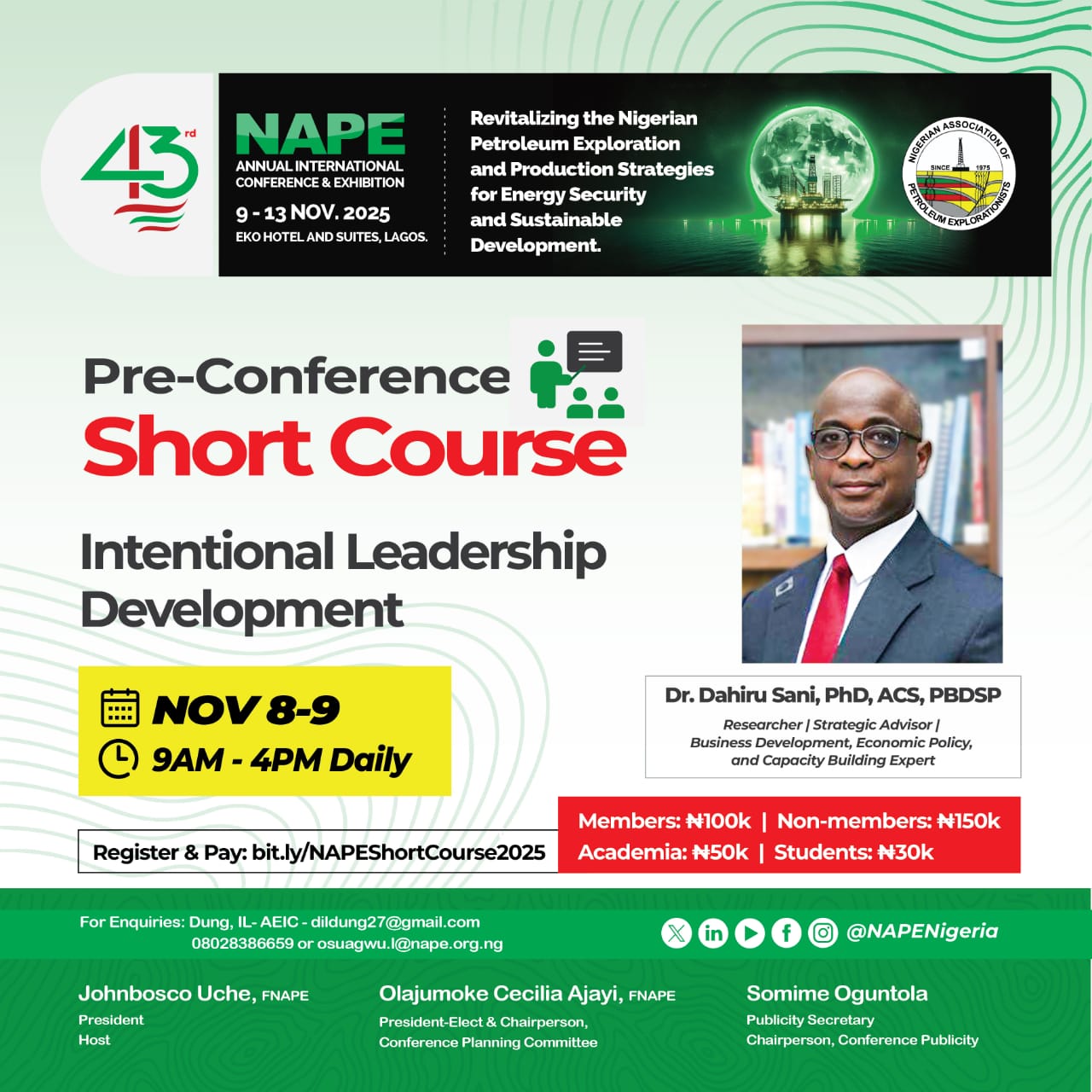 Pre-Conference Short Course3