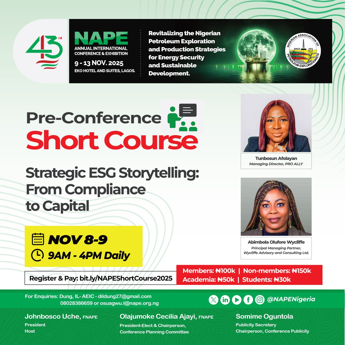 Pre-Conference Short Course6