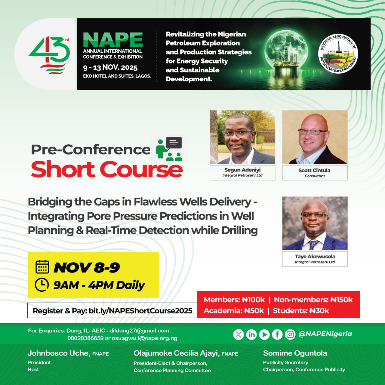 Pre-Conference Short Course7