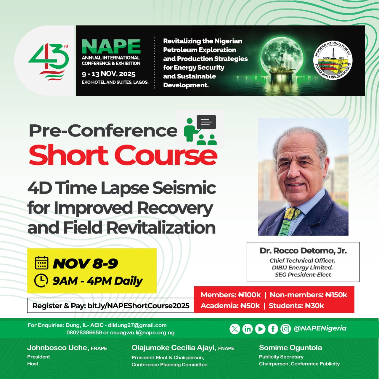 Pre-Conference Short Course8
